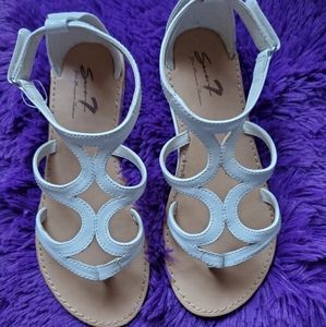 Girls Seven7 White Sandals - Brand New - Size 1